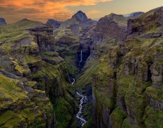 Mulagljufur Canyon in Iceland