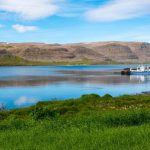 Patreksfjordur village in the Westfjords of Iceland