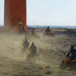 ATV black sand beach tour in Iceland