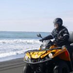 ATV black sand beach tour in Iceland