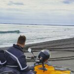 ATV black sand beach tour in Iceland