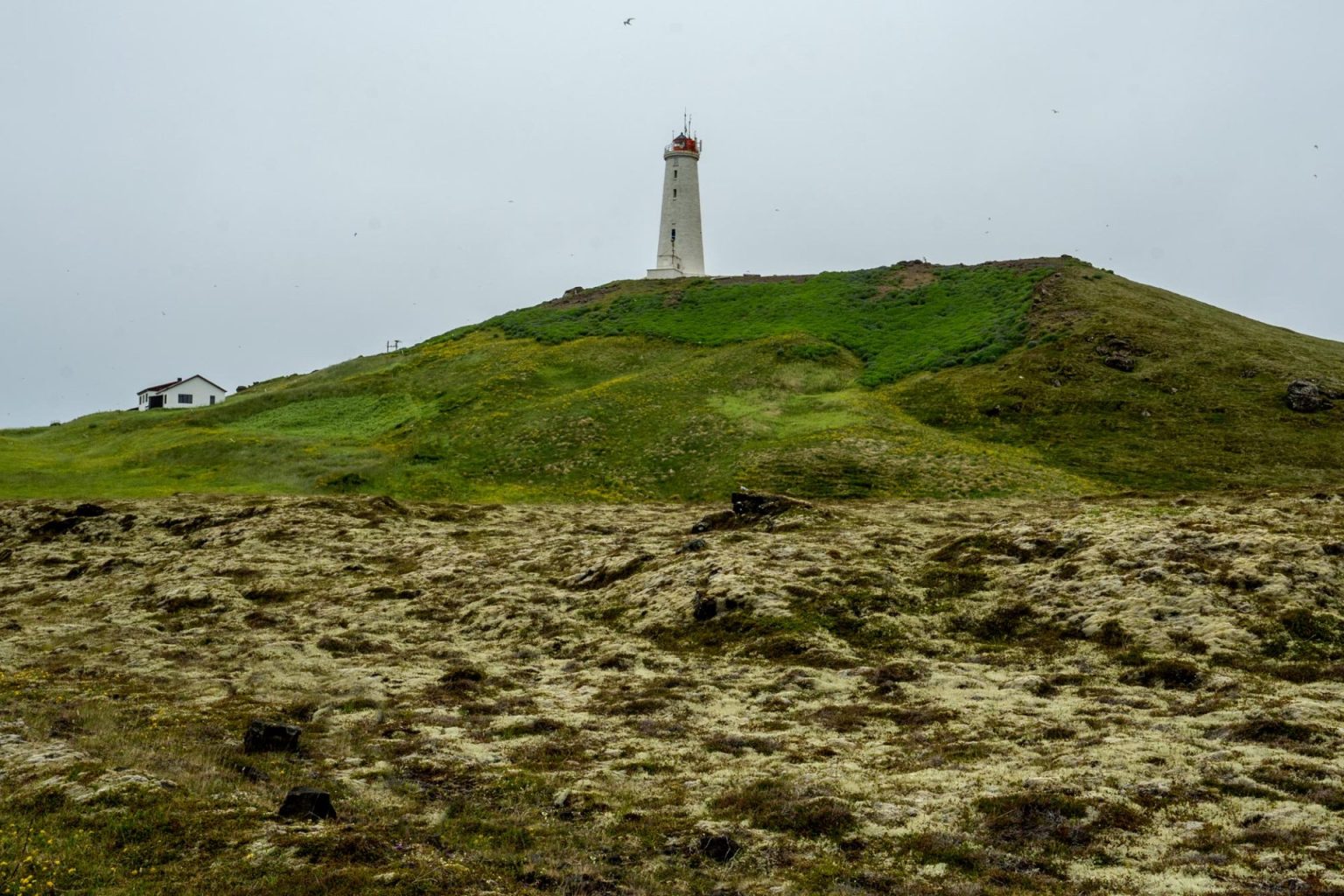Reykjanesviti lighthouse in Reykjanes Peninsula