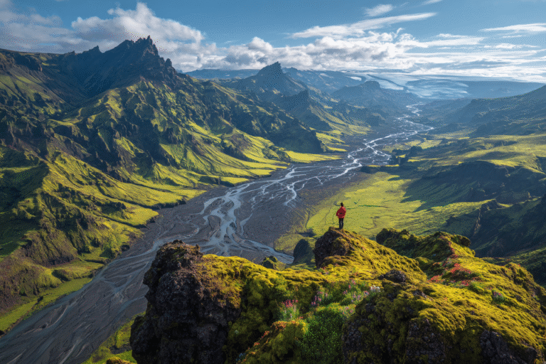 Þórsmörk in the highlands of Iceland, Thorsmork Iceland